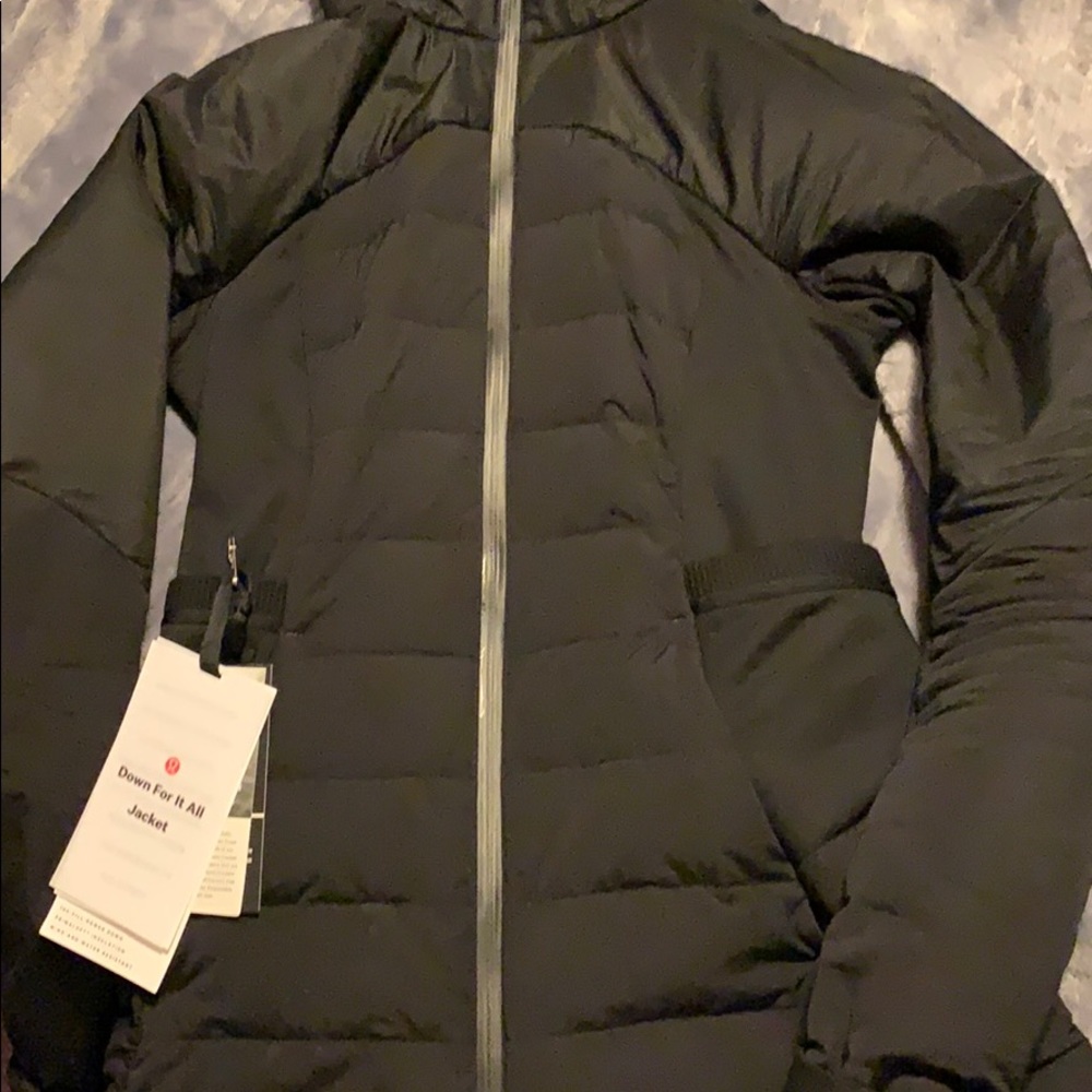 NWT Lululemon down for it all jacket